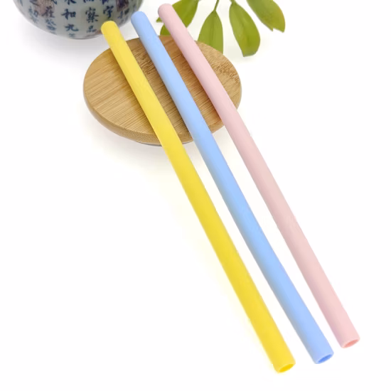 Customized Colors and Pattern Biodegradable Compostable Straight PLA Drinking Paper Strawsrainbow Stripe Paper Drinking Straws